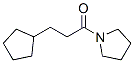 Pyrrolidine, 1-(3-cyclopentyl-1-oxopropyl)- (9CI) CAS#: 544683-75-2