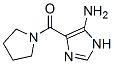 Pyrrolidine,  1-[(5-amino-1H-imidazol-4-yl)carbonyl]-  (9CI) CAS#: 500696-21-9
