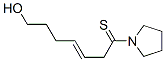Pyrrolidine, 1-(7-hydroxy-1-thioxo-3-heptenyl)- (9CI) CAS#: 411213-85-9