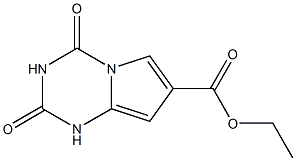 Pyrrolo[1,2-a]-1,3,5-triazine-7-carboxylic acid, 1,2,3,4-tetrahydro-2, 4-dioxo-, ethyl ester CAS#: 54449-89-7