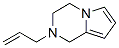 Pyrrolo[1,2-a]pyrazine, 1,2,3,4-tetrahydro-2-(2-propenyl)- (9CI) CAS#: 478552-90-8