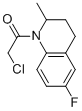 Quinoline, 1-(chloroacetyl)-6-fluoro-1,2,3,4-tetrahydro-2-methyl- (9CI) CAS#: 544692-44-6