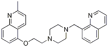 Quinoline, 2-Methyl-5-[2-[4-(8-quinolinylMethyl)-1-piperazinyl]ethoxy]- CAS#: 584555-10-2