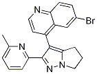 Quinoline, 6-broMo-4-[5,6-dihydro-2-(6-Methyl-2-pyridinyl)-4H-pyrrolo[1,2-b]pyrazol-3-yl]- CAS#: 476474-52-9