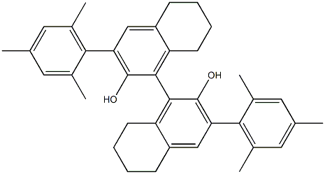 R-5,5',6,6',7,7',8,8'-octahydro-3,3'-bis(2,4,6-triMethylphenyl)-[1,1'-Binaphthalene]-2,2'-diol CAS#: 400027-51-2