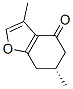 (R)-6,7-Dihydro-3,6-dimethylbenzofuran-4(5H)-one CAS#: 529-63-5