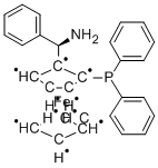 (R)-(-)-ALPHA-[(S)-2-(DIPHENYLPHOSPHINO)FERROCENYL]BENZYLAMINE CAS#: 498580-48-6