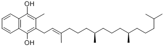 [R-[R*,R*-(E)]]-2-methyl-3-(3,7,11,15-tetramethylhexadec-2-enyl)naphthalene-1,4-diol CAS#: 572-96-3