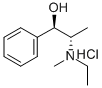[R-(R*,S*)]-alpha-[1-(ethylmethylamino)ethyl]benzyl alcohol hydrochloride CAS#: 530-35-8
