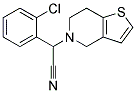 (+/-)-RAC-2-(2-CHLOROPHENYL)-(6,7-DIHYDRO-4H-THIENO[3,2-C]PYRIDIN-5-YL)ACETONITRILE CAS#: 444728-11-4