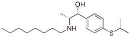 (R*,R*)-4-[isopropylthio]-alpha-[1-(octylamino)ethyl]benzyl alcohol CAS#: 54767-44-1