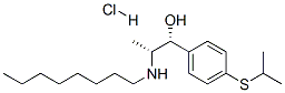 (R*,R*)-4-[isopropylthio]-alpha-[1-(octylamino)ethyl]benzyl alcohol hydrochloride CAS#: 54767-74-7
