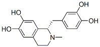 (S)-1-[(3,4-dihydroxyphenyl)methyl]-1,2,3,4-tetrahydro-2-methylisoquinoline-6,7-diol CAS#: 57231-31-9