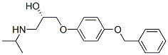(S)-1-[p-(benzyloxy)phenoxy]-3-(isopropylamino)propan-2-ol CAS#: 57526-82-6