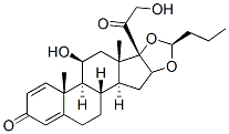 (S)-16alpha,17-(butylidenedioxy)-11beta,21-dihydroxypregna-1,4-diene-3,20-dione CAS#: 51372-28-2