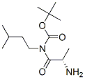 [(S)-2-Amino-1-oxopropyl](3-methylbutyl)carbamic acid 1,1-dimethylethyl ester CAS#: 56771-90-5