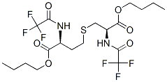 S-[(2R)-3-Butoxy-3-oxo-2-[(trifluoroacetyl)amino]propyl]-N-trifluoroacetyl-L-homocysteine butyl ester CAS#: 55518-00-8
