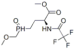 (S)-4-[(Methoxymethyl)phosphinyl]-2-[(trifluoroacetyl)amino]butanoic acid methyl ester CAS#: 56772-24-8
