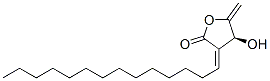(S)-4,5-Dihydro-4-hydroxy-5-methylene-3-[(Z)-tetradecan-1-ylidene]furan-2(3H)-one CAS#: 56522-15-7
