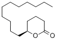 (S)-5-HEXADECANOLIDE  STANDARD FOR GC CAS#: 59812-97-4