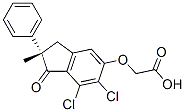 (S)-[(6,7-dichloro-2,3-dihydro-2-methyl-1-oxo-2-phenyl-1H-inden-5-yl)oxy]acetic acid CAS#: 57297-16-2