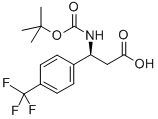 (S)-BOC-4-(TRIFLUOROMETHYL)-BETA-PHE-OH CAS#: 500770-79-6