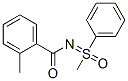 S-Methyl-N-(2-methylbenzoyl)-S-phenylsulfoximide CAS#: 54090-91-4