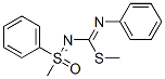 S-Methyl-N-[(methylthio)(phenylimino)methyl]-S-phenylsulfoximide CAS#: 55759-87-0