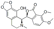 [S-(R*,R*)]-6,7-dimethoxy-3-(5,6,7,8-tetrahydro-4-hydroxy-6-methyl-1,3-dioxolo[4,5-g]isoquinolin-5-yl)phthalide CAS#: 521-40-4