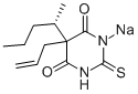 S(-)-Thioamylal sodium CAS#: 51165-41-4