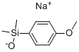 SODIUM DIMETHYL(4-METHOXYPHENYL)SILANOLATE CAS#: 57520-15-7