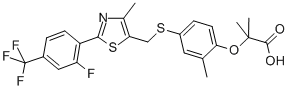 Sodelglitazar CAS#: 447406-78-2