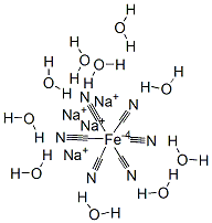 Sodium Hexacyanoferrate (II) Decahydrate CAS#: 59299-99-9