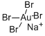 Sodium tetrabromoaurate CAS#: 52495-41-7