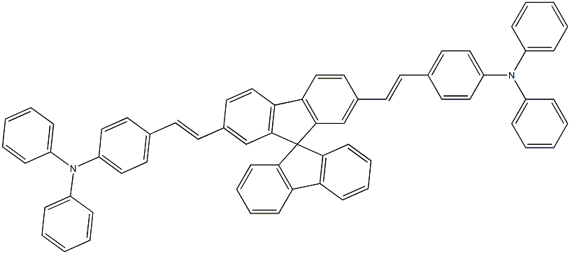 Spiro-BDAVBi,2,7-Bis[4-(diphenylaMino)styryl]-9,9-spirobifluoren CAS#: 436798-89-9