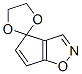 Spiro[4H-cyclopent[d]isoxazole-4,2-[1,3]dioxolane] (9CI) CAS#: 43090-50-2