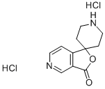 Spiro[furo[3,4-c]pyridine-1(3H),4'-piperidin]-3-one hydrochloride CAS#: 475152-33-1