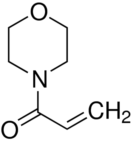 Structure of 4-Acryloylmorpholine CAS 5117-12-4