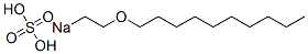 Sulfuric acid 2-(decyloxy)ethyl=sodium ester salt CAS#: 55901-67-2