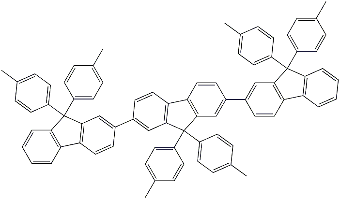 TDAF , 2,7-Bis[9,9-di(4-Methylphenyl)-fluoren-2-yl]-9,9-di(4-M CAS#: 474918-42-8