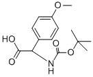 TERT-BUTOXYCARBONYLAMINO-(4-METHOXY-PHENYL)-ACETIC ACID CAS#: 55362-76-0