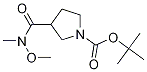 TERT-BUTYL 3-(METHOXY(METHYL)CARBAMOYL)PYRROLIDINE-1-CARBOXYLATE CAS#: 569667-93-2
