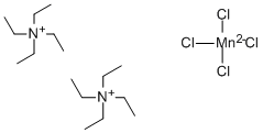TETRAETHYLAMMONIUM TETRACHLOROMANGANATE& CAS#: 6667-73-8