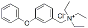 TRIETHYL M-PHENOXYBENZYL AMMOUIUM CHLORIDE CAS#: 56562-64-2