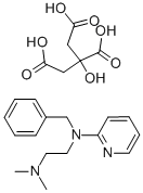 TRIPELENNAMINE CITRATE CAS#: 6138-56-3