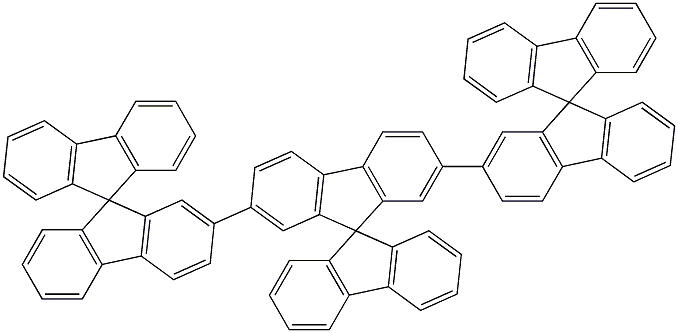 TSBF , 2,7-Bis(9,9'-spirobifluoren-2-yl)-9,9'-spirobifluorene CAS#: 518997-91-6