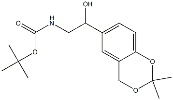 Tert-butyl 2-(2,2-diMethyl-4h-benzo[d][1,3]dioxin-6-yl)-2-hydroxyethylcarbaMate CAS#: 452340-95-3