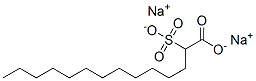 Tetradecanoic acid, 2-sulfo-, disodium salt CAS#: 5802-92-6