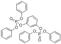 Tetraphenyl resorcinol bis(diphenylphosphate) CAS#: 57583-54-7