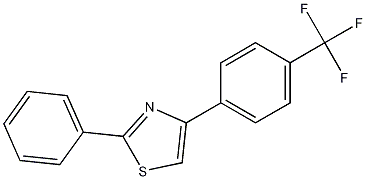 Thiazole, 2-phenyl-4-[4-(trifluoromethyl)phenyl]- CAS#: 533867-27-5